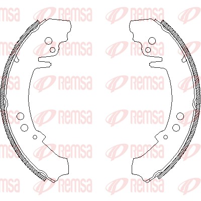 Brake Shoe (4614.00)