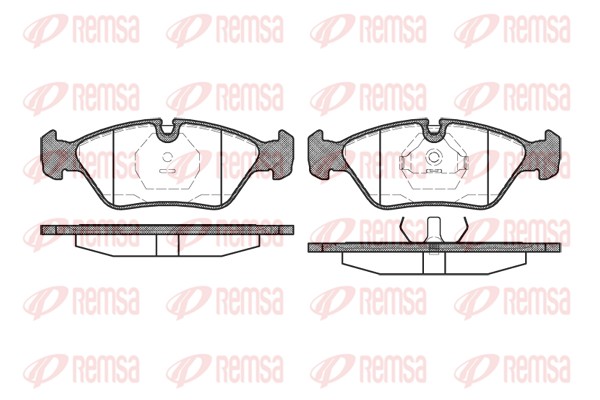 Brake Pad Set, disc brake (0139.00)