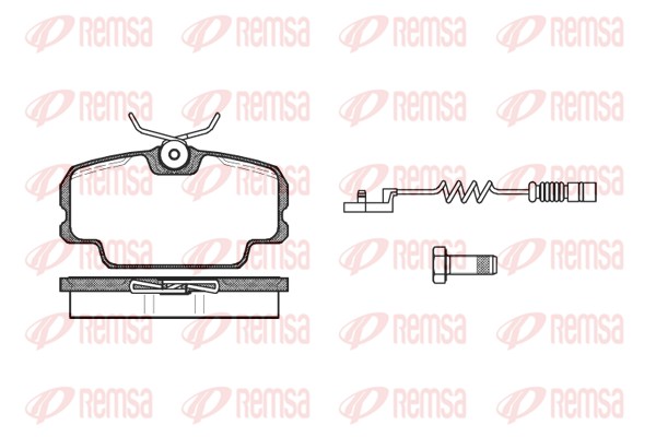Brake Pad Set, disc brake (0145.02)