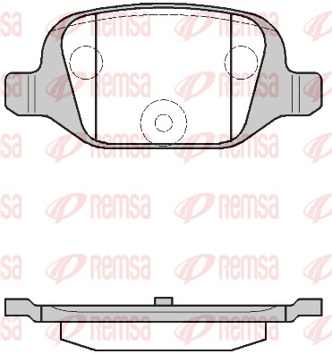 Brake Pad Set, disc brake (0727.00)