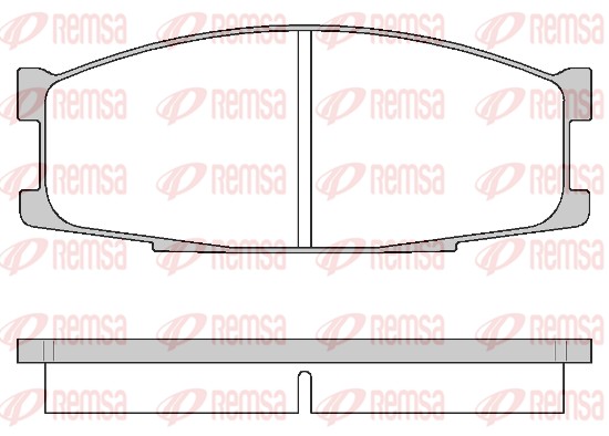 Brake Pad Set, disc brake (0283.00)
