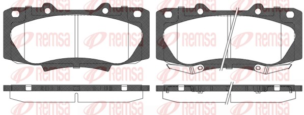 Brake Pad Set, disc brake (1468.02)
