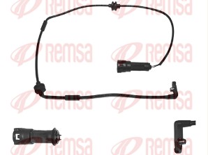 Warning Contact, brake pad wear (001046)