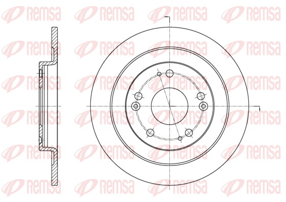 Brake Disc (61654.00)