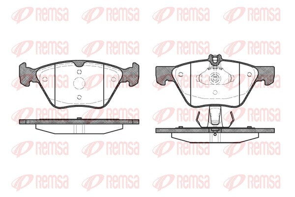 Brake Pad Set, disc brake (0601.30)