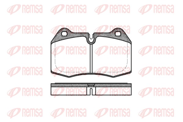 Brake Pad Set, disc brake (0441.00)