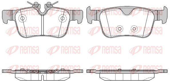 Brake Pad Set, disc brake (1551.10)