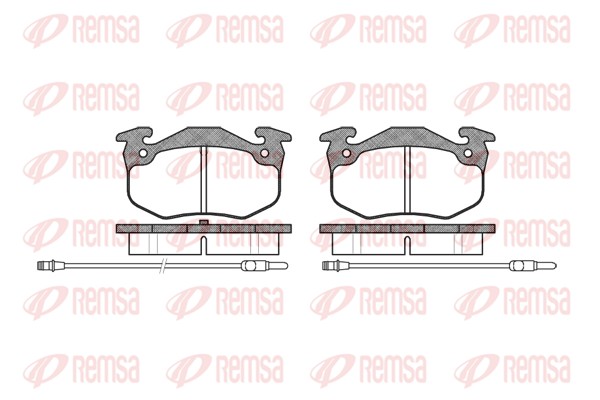 Brake Pad Set, disc brake (0144.24)