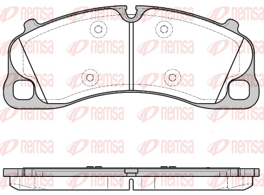 Brake Pad Set, disc brake (1597.00)
