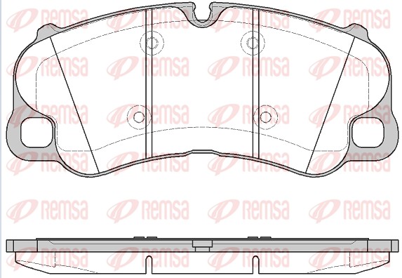 Brake Pad Set, disc brake (1595.10)