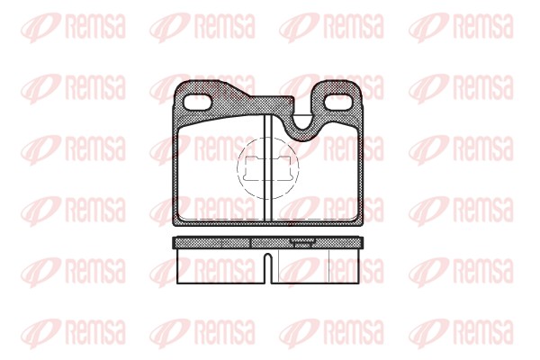 Brake Pad Set, disc brake (0130.00)