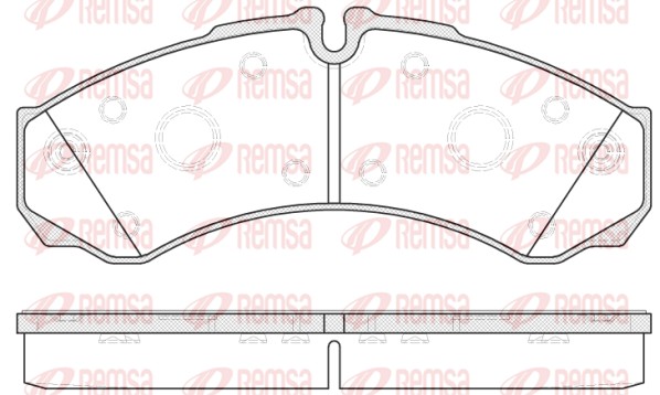 Brake Pad Set, disc brake (0651.20)