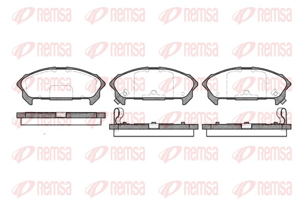 Brake Pad Set, disc brake (0360.02)