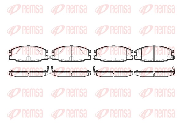 Brake Pad Set, disc brake (0238.24)