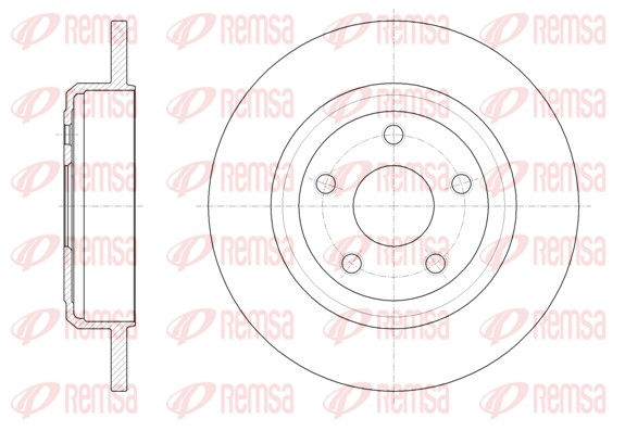 Brake Disc (61669.00)