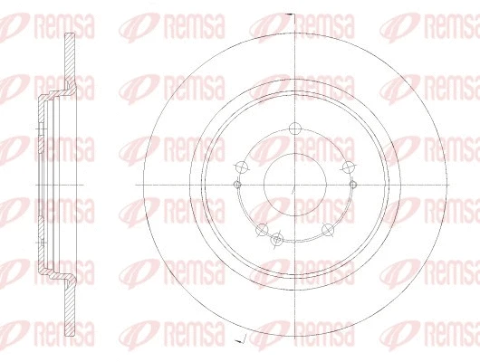 Brake Disc (62519.00)