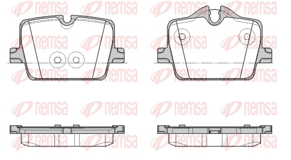 Brake Pad Set, disc brake (1874.00)