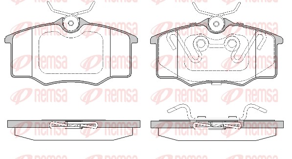 Brake Pad Set, disc brake (0846.20)