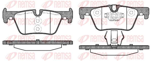 Brake Pad Set, disc brake (1476.00)