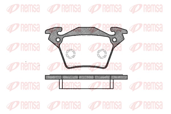 Brake Pad Set, disc brake (0717.00)