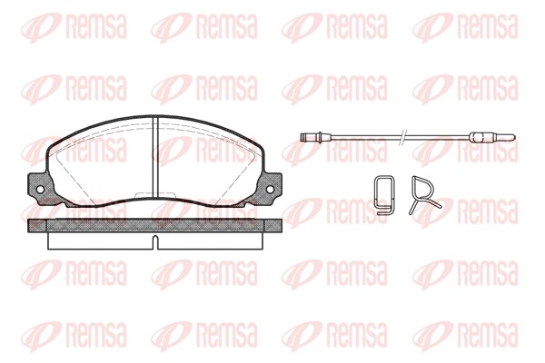 Brake Pad Set, disc brake (0202.02)