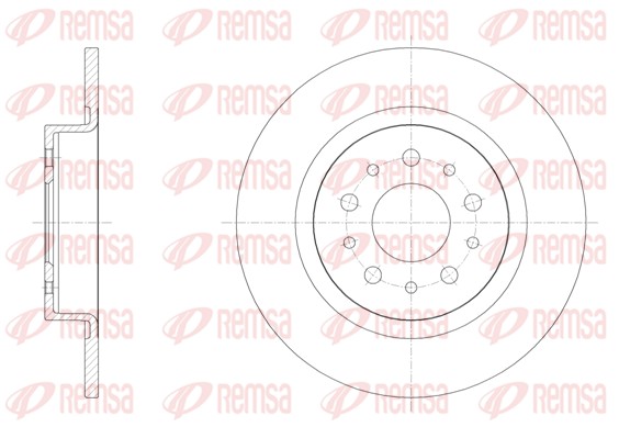 Brake Disc (61558.00)