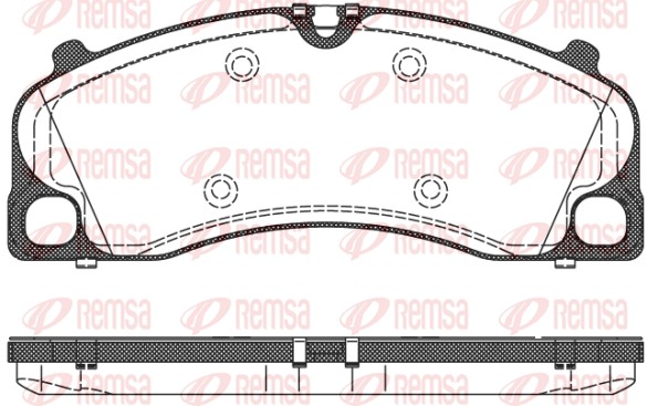 Brake Pad Set, disc brake (1509.00)