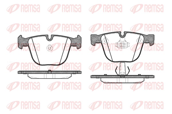 Brake Pad Set, disc brake (0892.00)