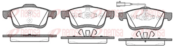 Brake Pad Set, disc brake (1183.01)