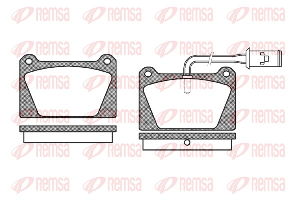 Brake Pad Set, disc brake (0122.02)