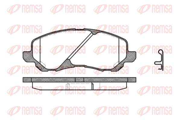 Brake Pad Set, disc brake (0804.02)