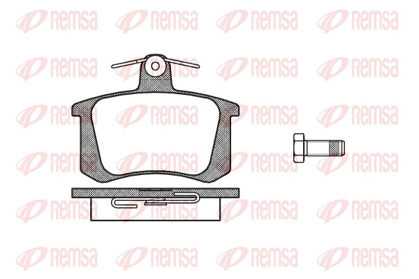 Brake Pad Set, disc brake (0135.20)