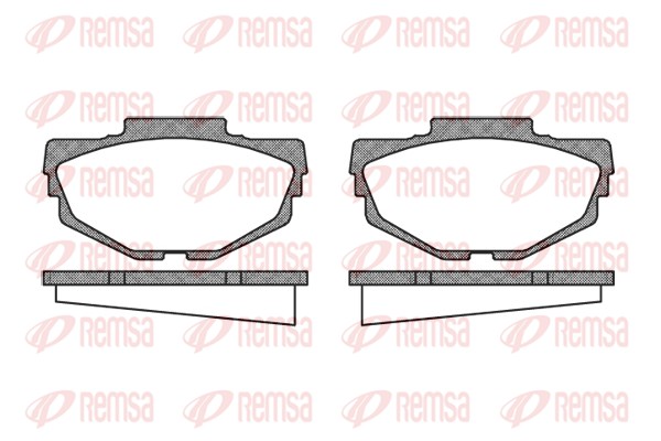 Brake Pad Set, disc brake (0053.00)