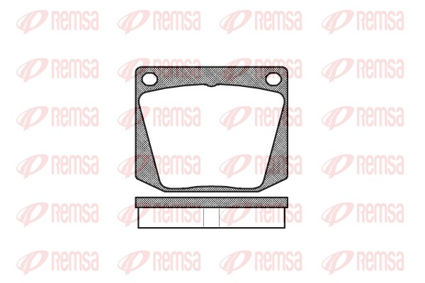 Brake Pad Set, disc brake (0038.00)