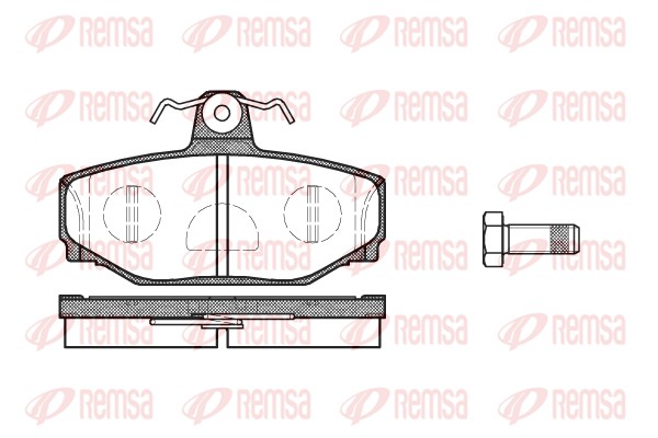 Brake Pad Set, disc brake (0297.10)
