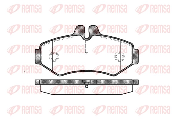 Brake Pad Set, disc brake (0733.00)