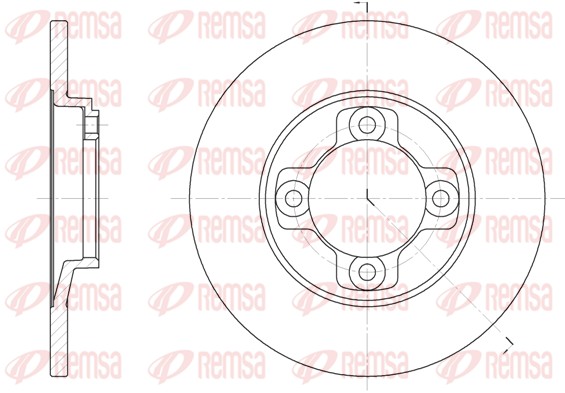 Brake Disc (6031.00)