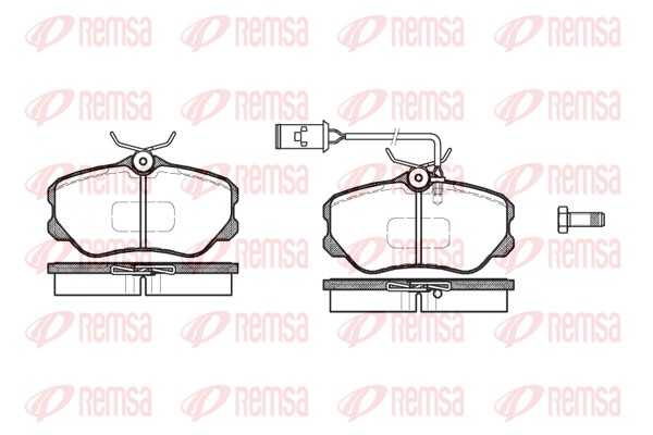Brake Pad Set, disc brake (0303.12)