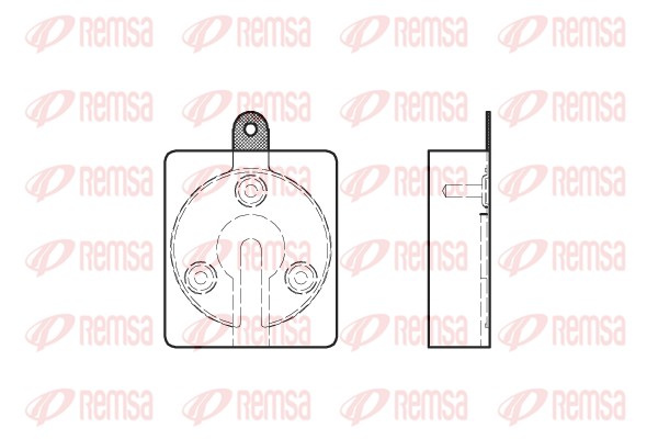 Brake Pad Set, disc brake (0059.00)