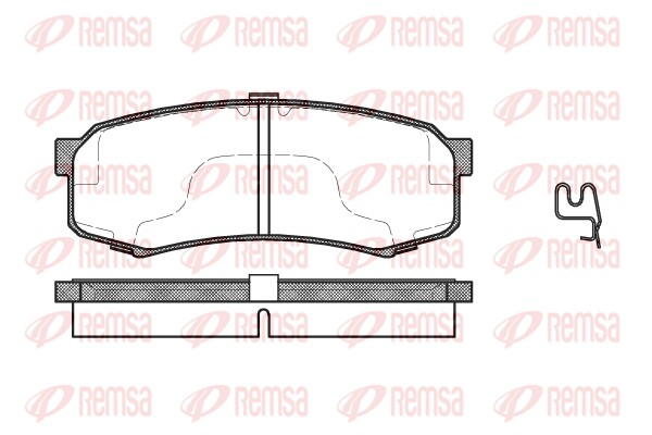 Brake Pad Set, disc brake (0413.04)