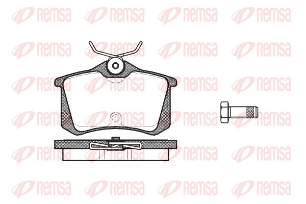 Brake Pad Set, disc brake (0263.20)