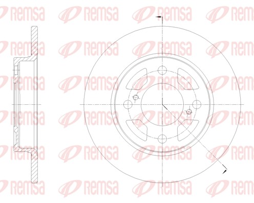 Brake Disc (62099.00)