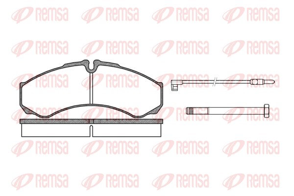 Brake Pad Set, disc brake (0651.02)