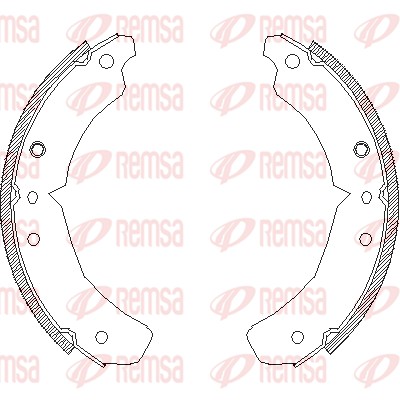 Brake Shoe (4610.00)