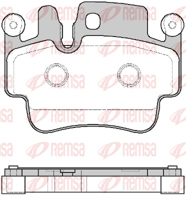 Brake Pad Set, disc brake (0982.10)
