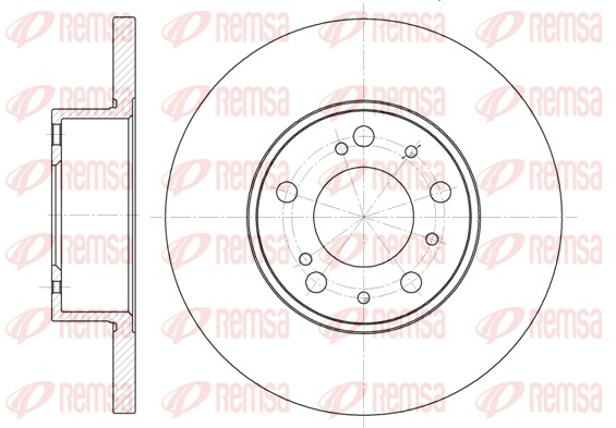 Brake Disc (6334.00)
