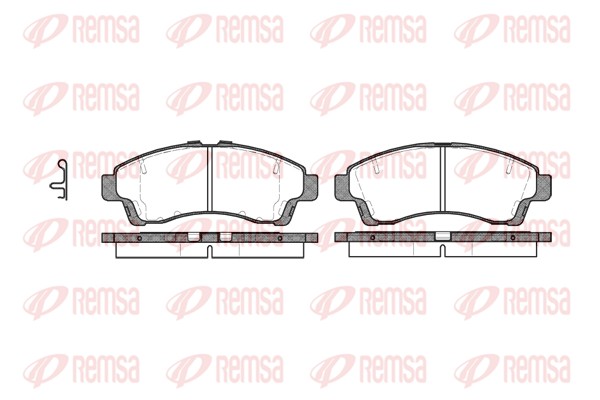 Brake Pad Set, disc brake (0639.02)