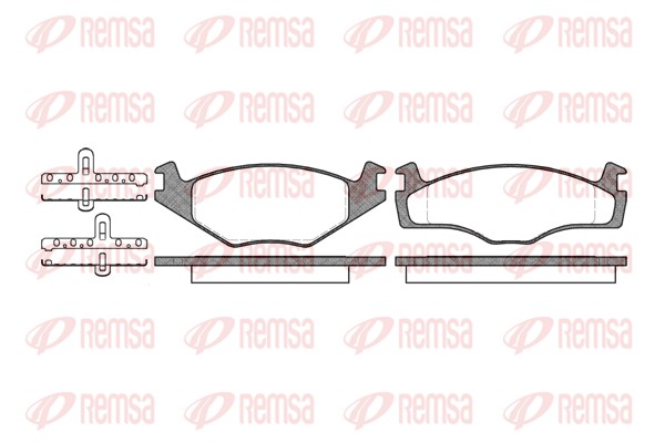 Brake Pad Set, disc brake (0171.00)