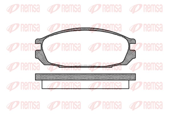 Brake Pad Set, disc brake (0292.00)