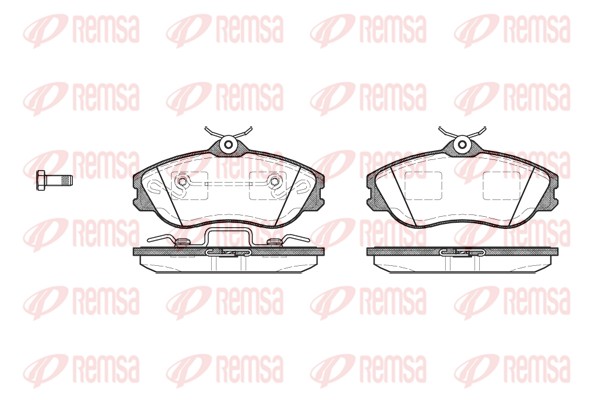 Brake Pad Set, disc brake (0276.20)